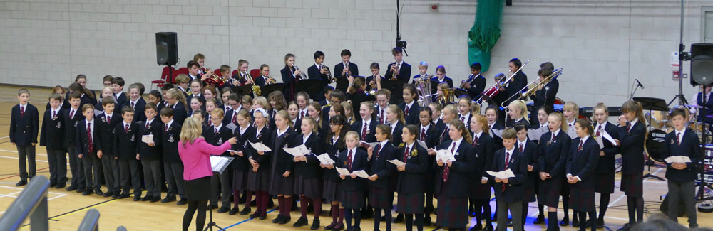 Prep & Senior Christmas Concert in the Arena, 8th December 2016